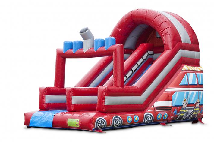 Inflatable Fire Truck Slide FWD155