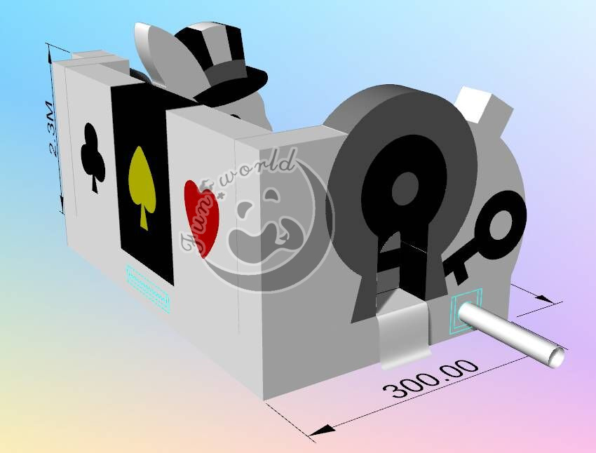 Poker Bounce House FWND23