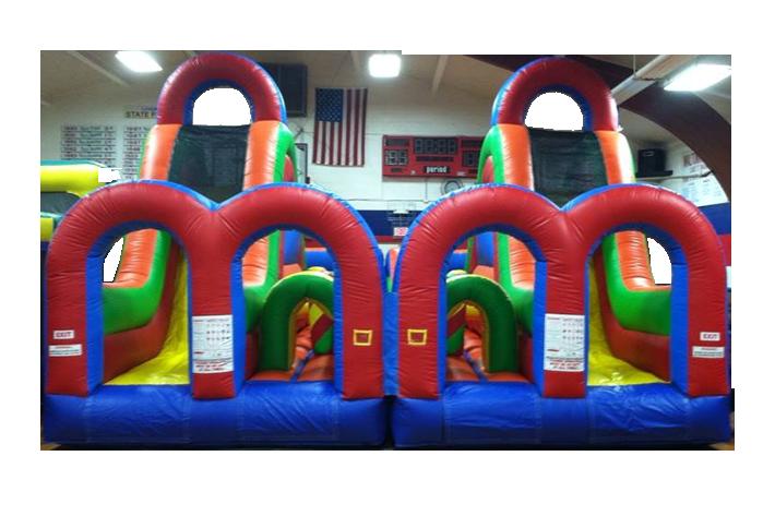Inflatable Double Mini Turbo Rush FWP145