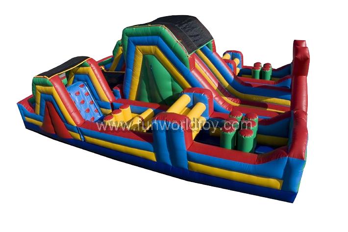 Inflatable Extreme Rush Obstacle Course FWP163