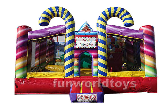 Candy playland bounce house FWF144A