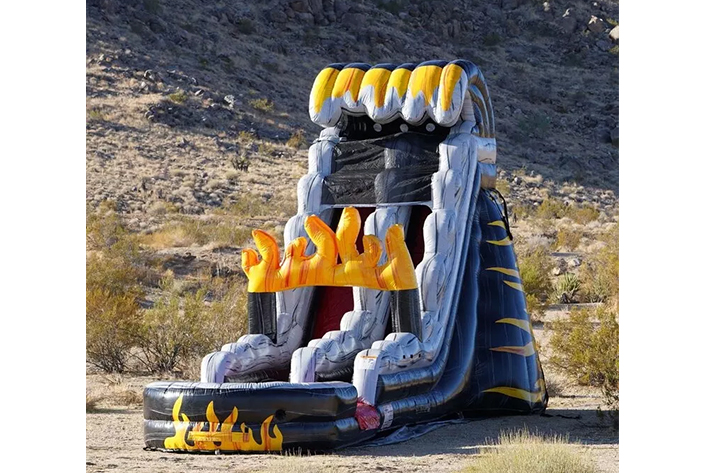 Inflatable Flame Water Slides FWS374