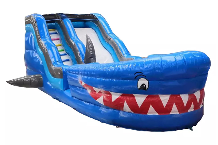 Shark inflatable water slides FWS357