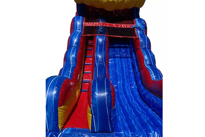 High quality kids inflatable water slide FWS312
