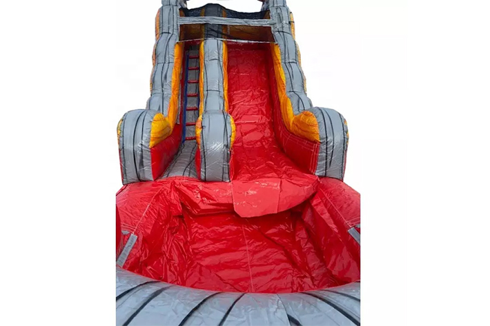 Popular palm tree inflatable water slide FWS311