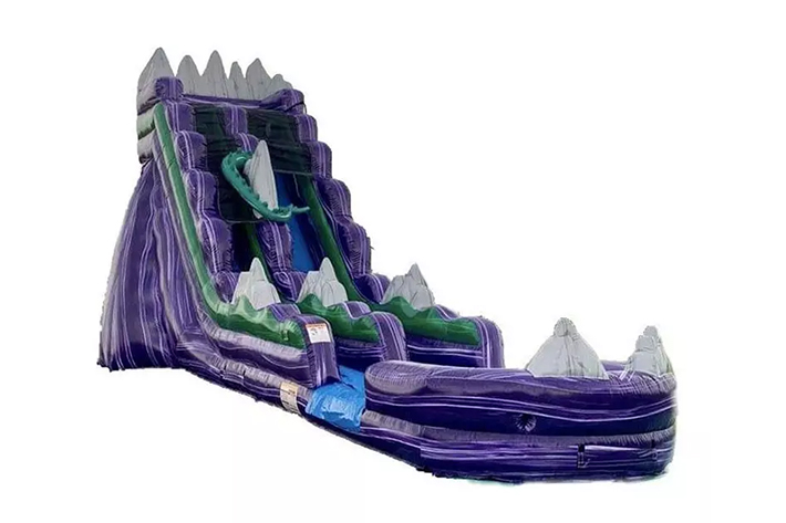 Inflatable Dragon’s Lair water slide FWS299