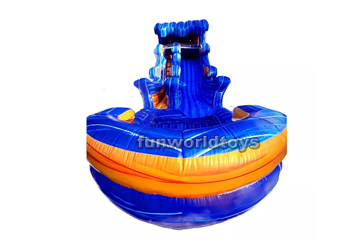 Commercial inflatable wave water slides FWS258