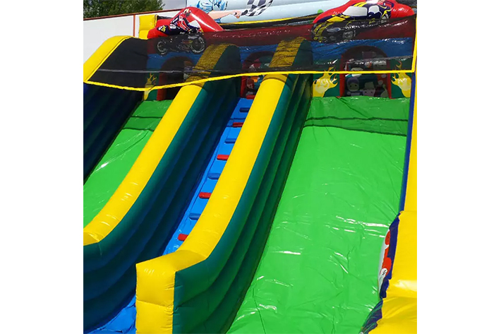 Autodrom inflatable dry slide FWD264