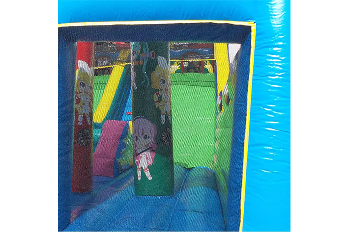 Autodrom inflatable dry slide FWD264