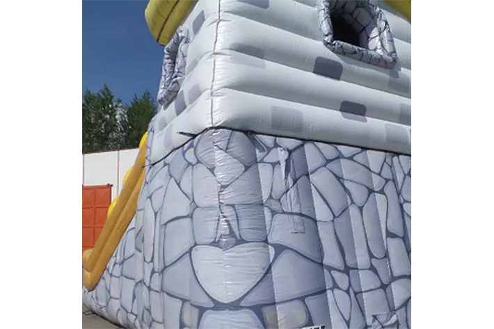 Cute inflatable farm dry slide FWD263