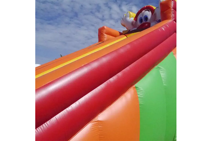 Funny commercial grade inflatable dry slide FWD262