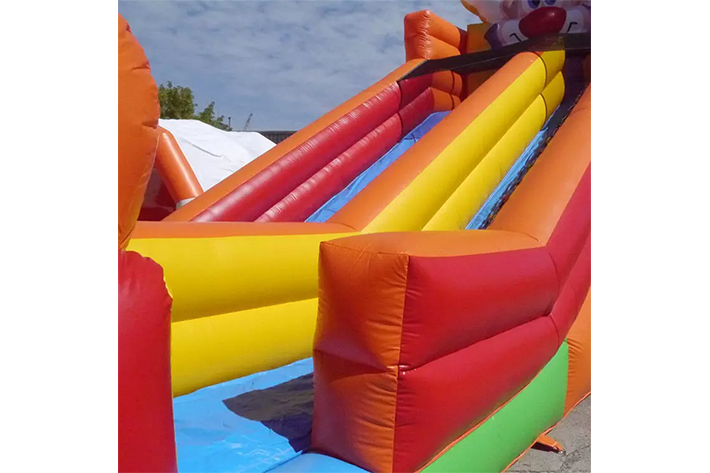 Funny commercial grade inflatable dry slide FWD262