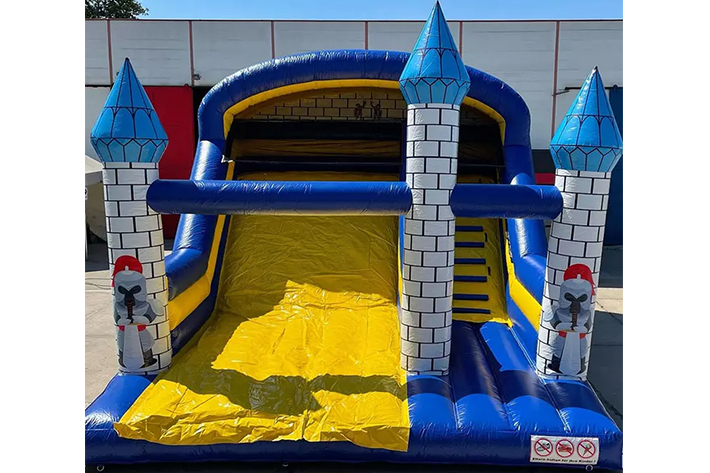 Classic Inflatable Knight castle dry slide FWD260