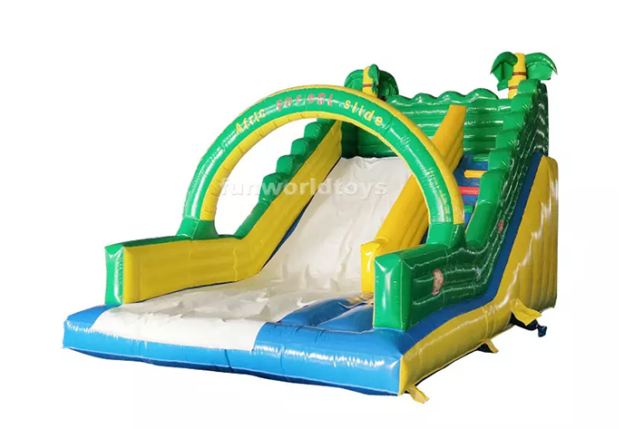 Outdoor commercial inflatable dry slides FWD227
