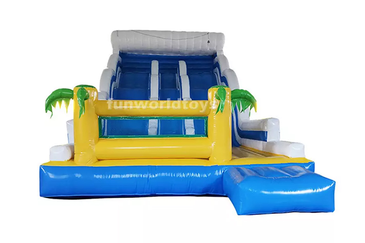 Commercial balloon dry sliding toys FWD253