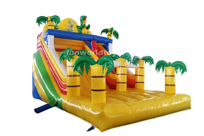 Outdoor custom inflatable kids slides FWD252