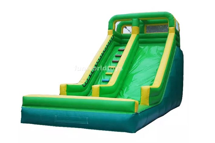 Single lane inflatable slide FWD247