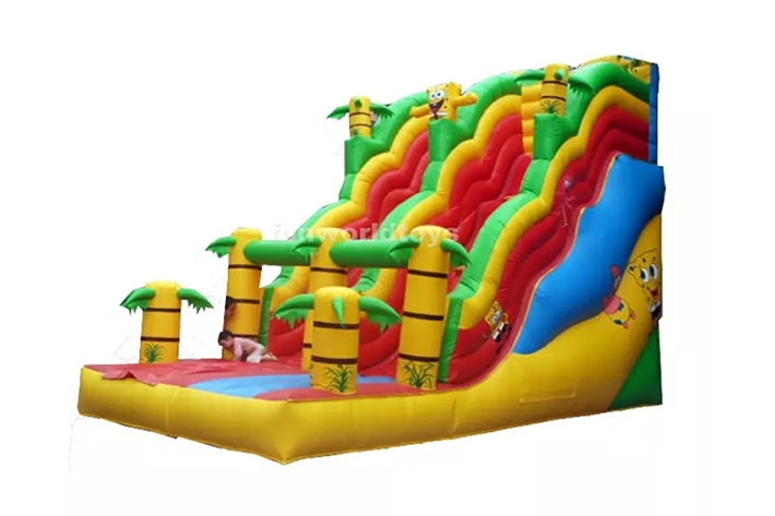 Outdoor Backyard Inflatable Dry Slide FWD244