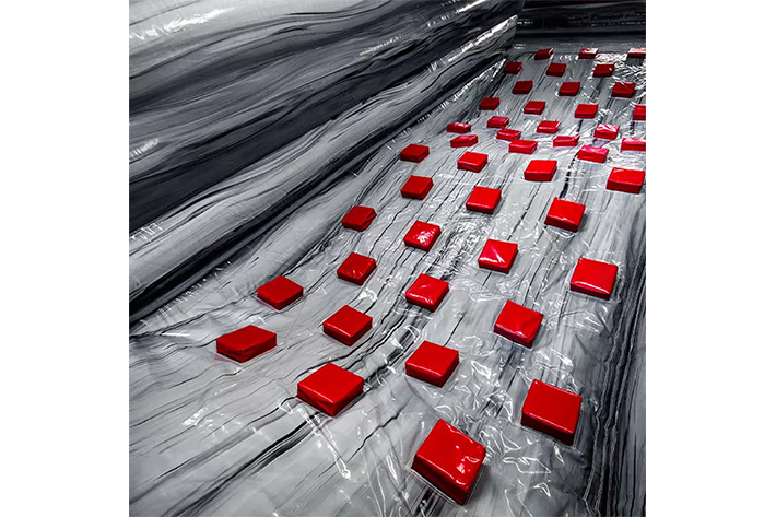 Giant outdoor inflatable cliff jumping with dry slide FWD232