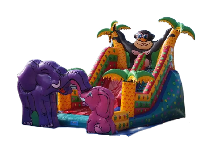 Factory price inflatable PVC dry slide FWD230