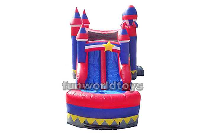 Rocket Bounce water slide combo FWZ248