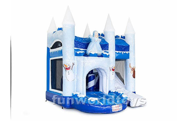 Cute inflatable ice bounce house FWZ257