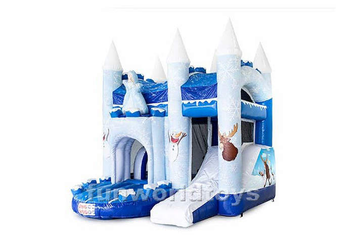 Cute inflatable ice bounce house FWZ257