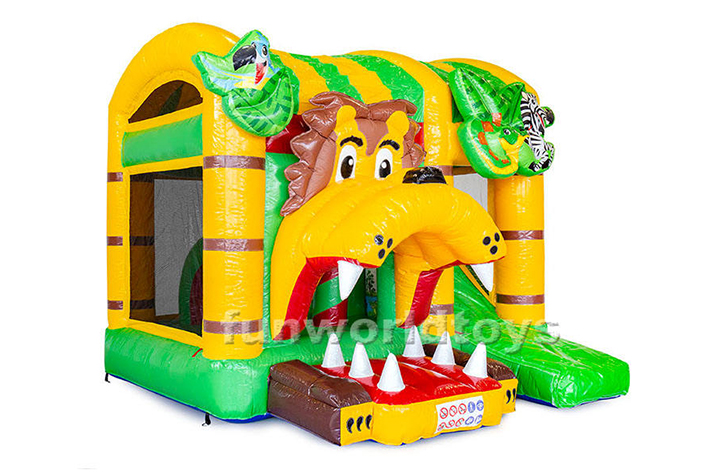 Inflatable bouncer bounce house slide FWZ253