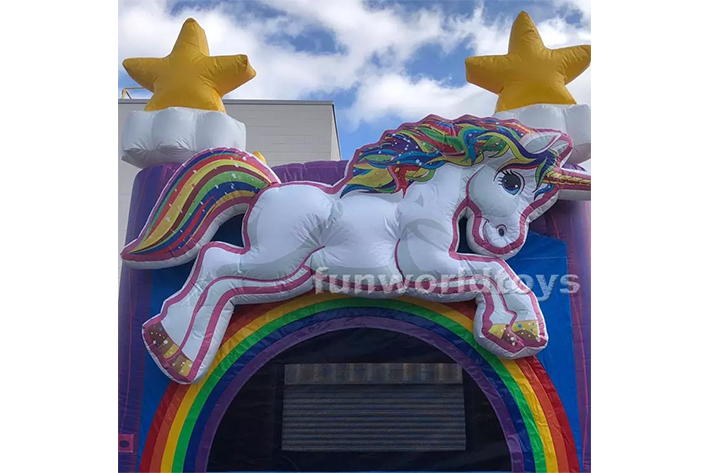Unicorn Inflatable Jumping Castle FWZ278
