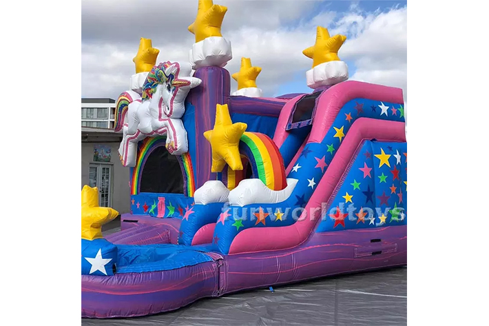 Unicorn Inflatable Jumping Castle FWZ278