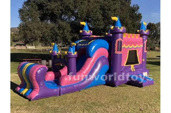 Inflatable Palace Combo Jumper Slide FWZ277