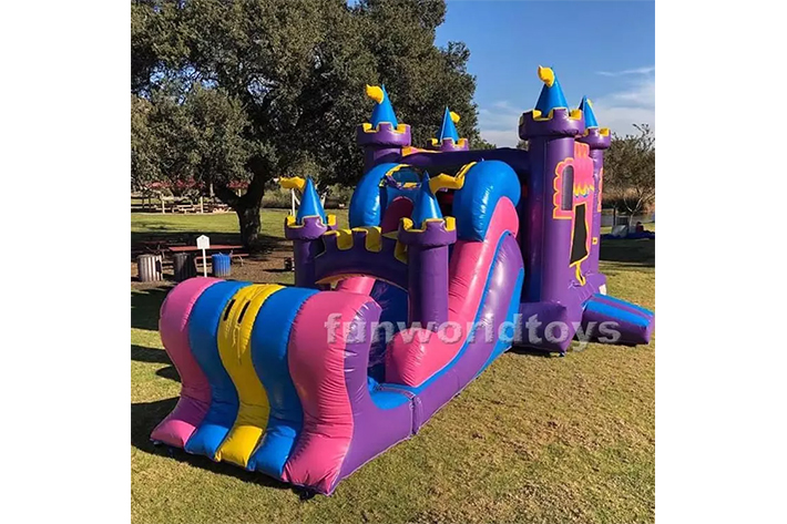Inflatable Palace Combo Jumper Slide FWZ277
