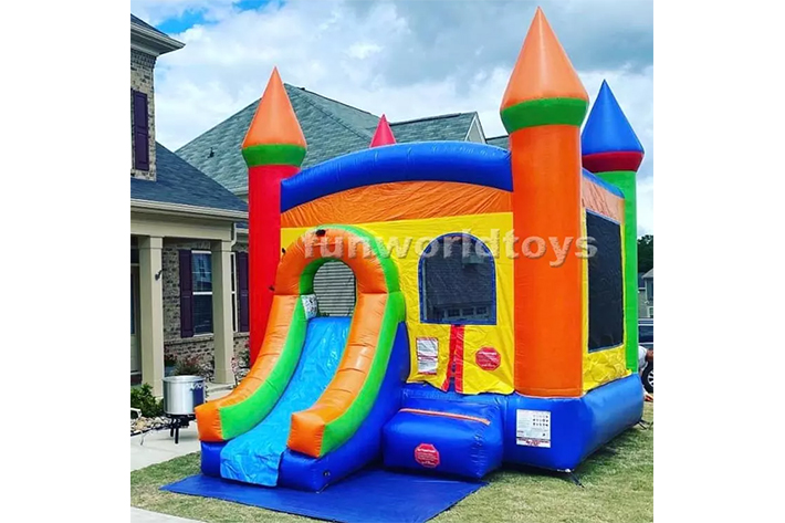 Kids inflatable moonwalk bouncer castle jumping FWZ273
