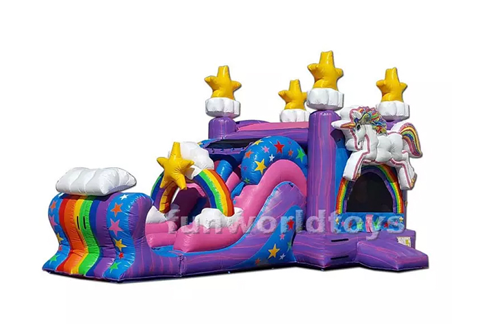 Inflatable Pumpkin Combo Bounce House FWZ296