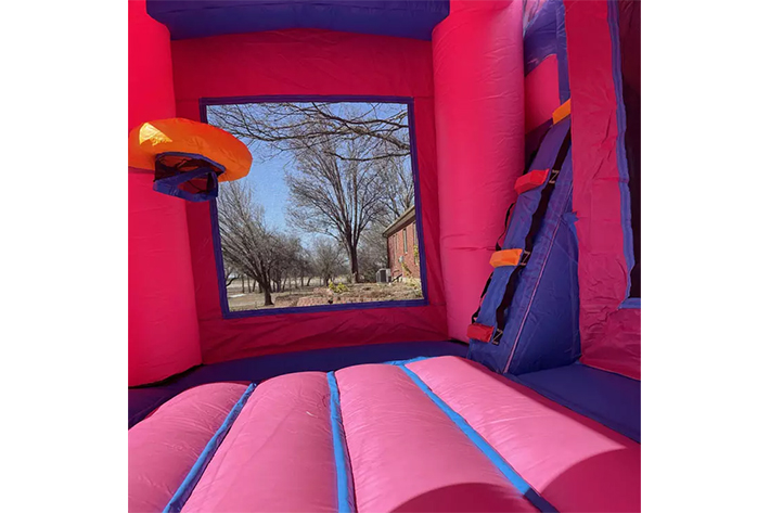 Outdoor bounce combo house water slide FWZ295