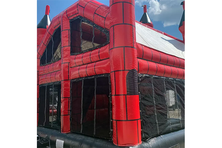 Outdoor inflatable bounce house with slide FWZ294
