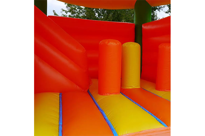 Circus inflatable bouncers with slide FWZ291