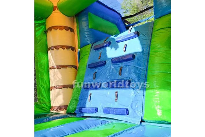 Inflatable Tiki bounce combo house FWZ289