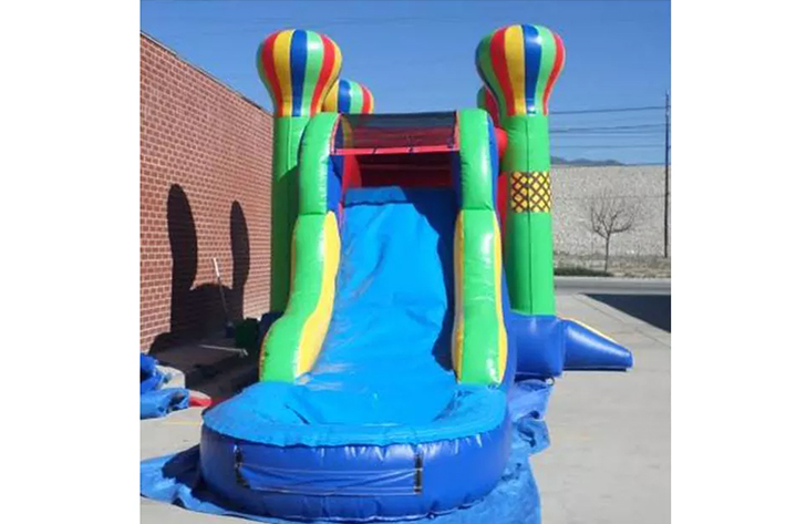 Commercial balloon bounce house with slides FWZ311
