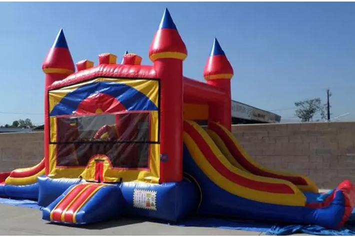 inflatable bounce and slide combo FWZ309