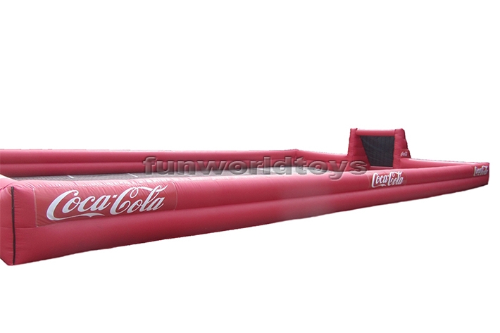 Soap Football Field Inflatable Soccer Pitch FWG45