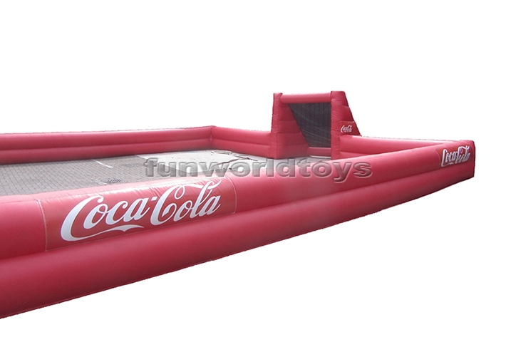 Soap Football Field Inflatable Soccer Pitch FWG45