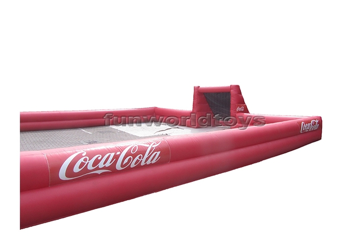 Soap Football Field Inflatable Soccer Pitch FWG45