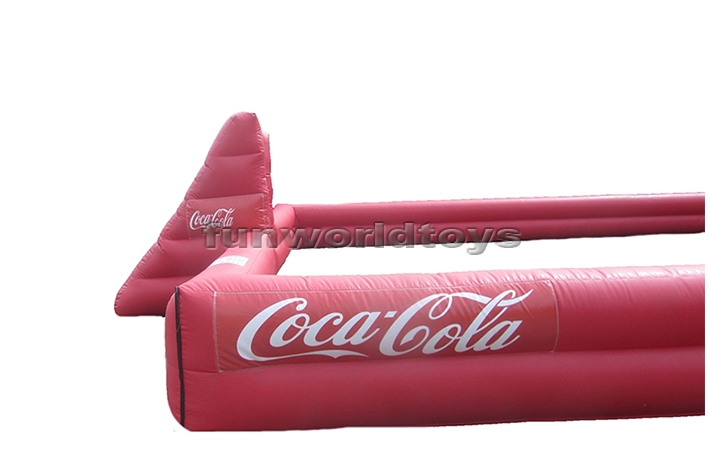 Soap Football Field Inflatable Soccer Pitch FWG45