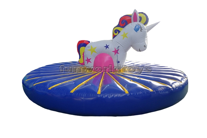 Inflatable Rodeo Bungee Bull Unicorn FWM20