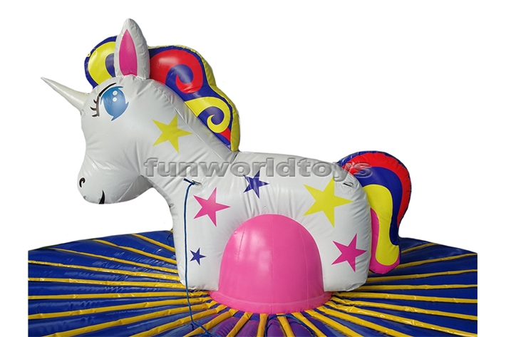 Inflatable Rodeo Bungee Bull Unicorn FWM20
