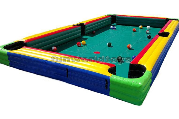Inflatable Billiard Snooker Football Soccer Table Pool FWG36