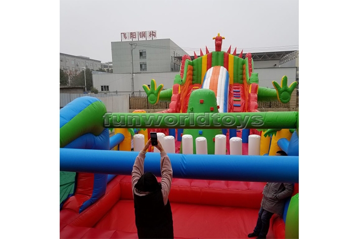 Castle Dry Heavy Duty Water Blob Jumping FWP211