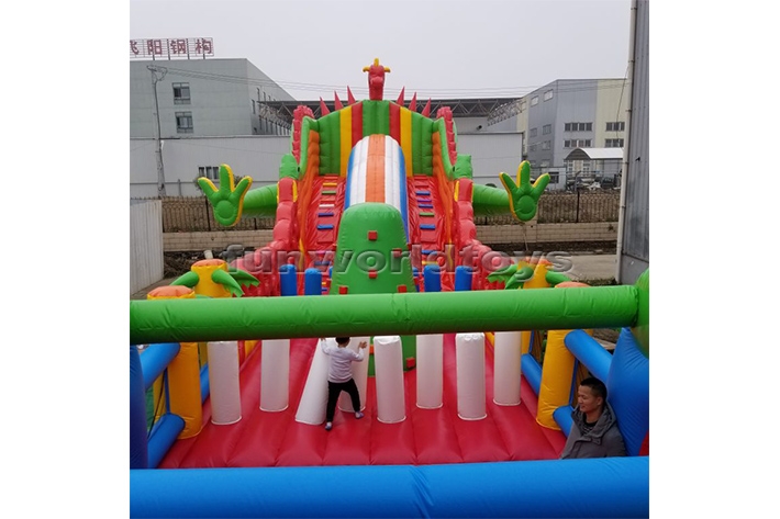 Castle Dry Heavy Duty Water Blob Jumping FWP211