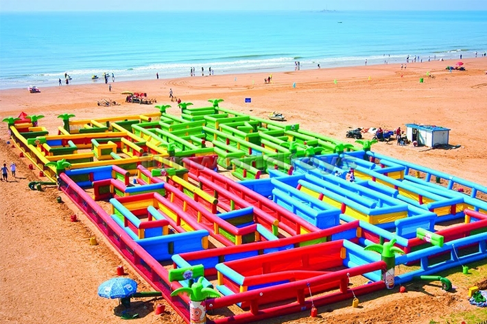 Commercial Inflatable Labyrinth FWP191